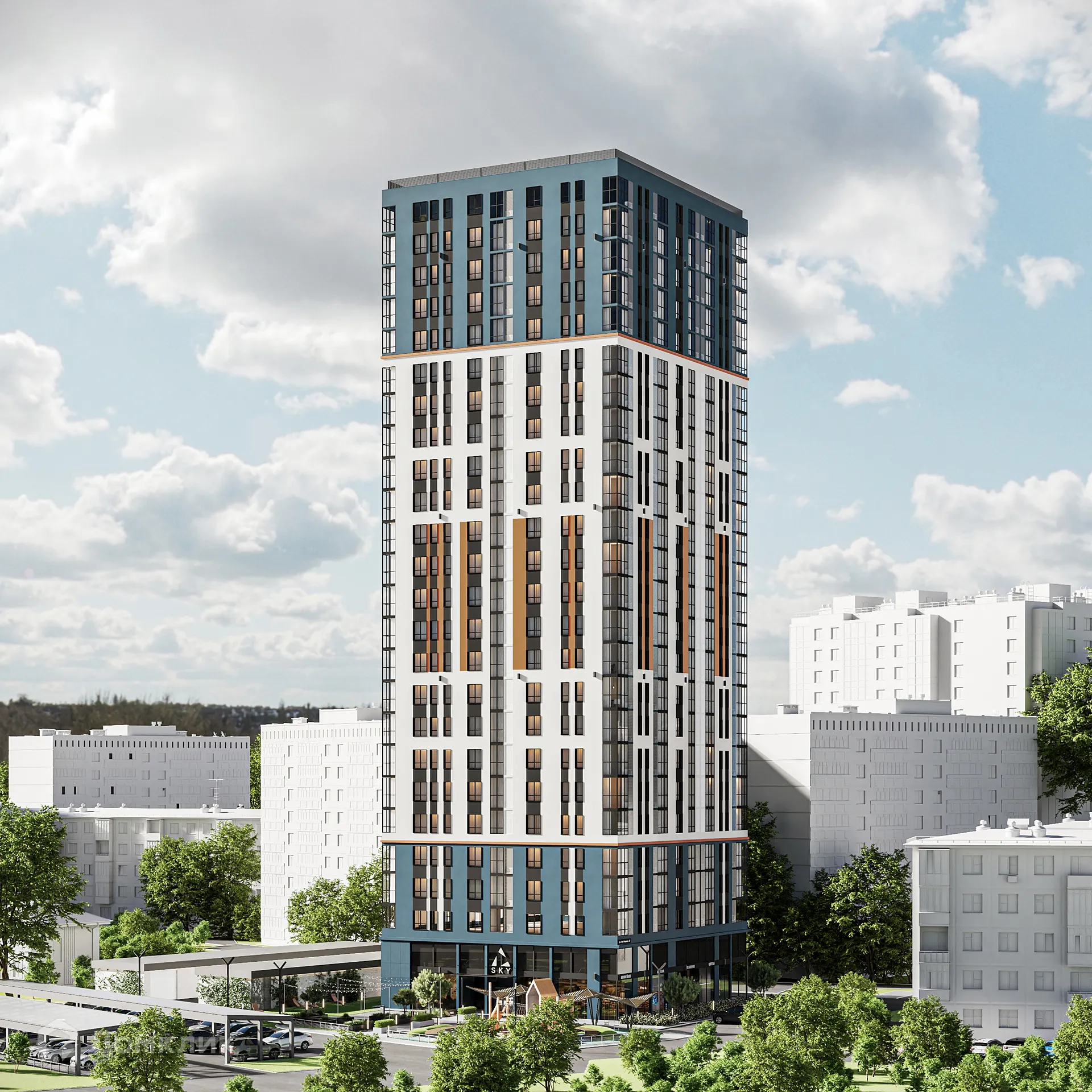 купить новостройку в ЖК SKY (СКАЙ)