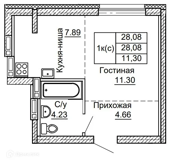Фото квартиры в ЖК Базис Строй