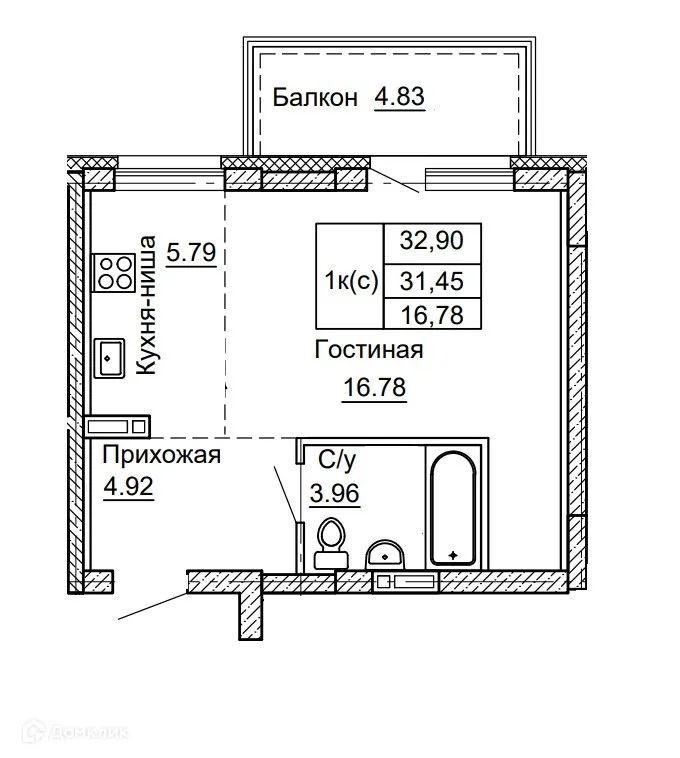 Фото квартиры в ЖК Базис Строй