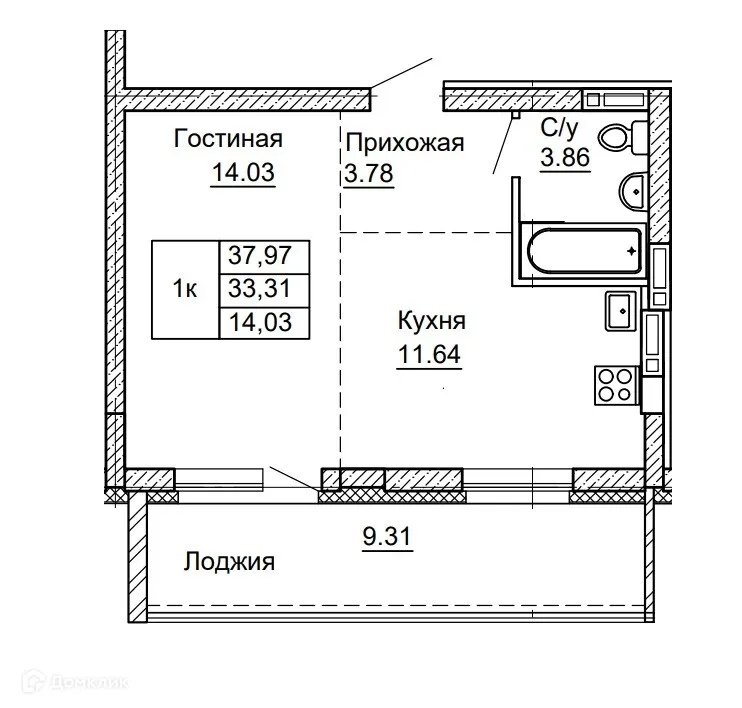 Фото квартиры в ЖК Базис Строй