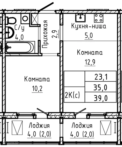 Фото квартиры в ЖК ПРАЙМ