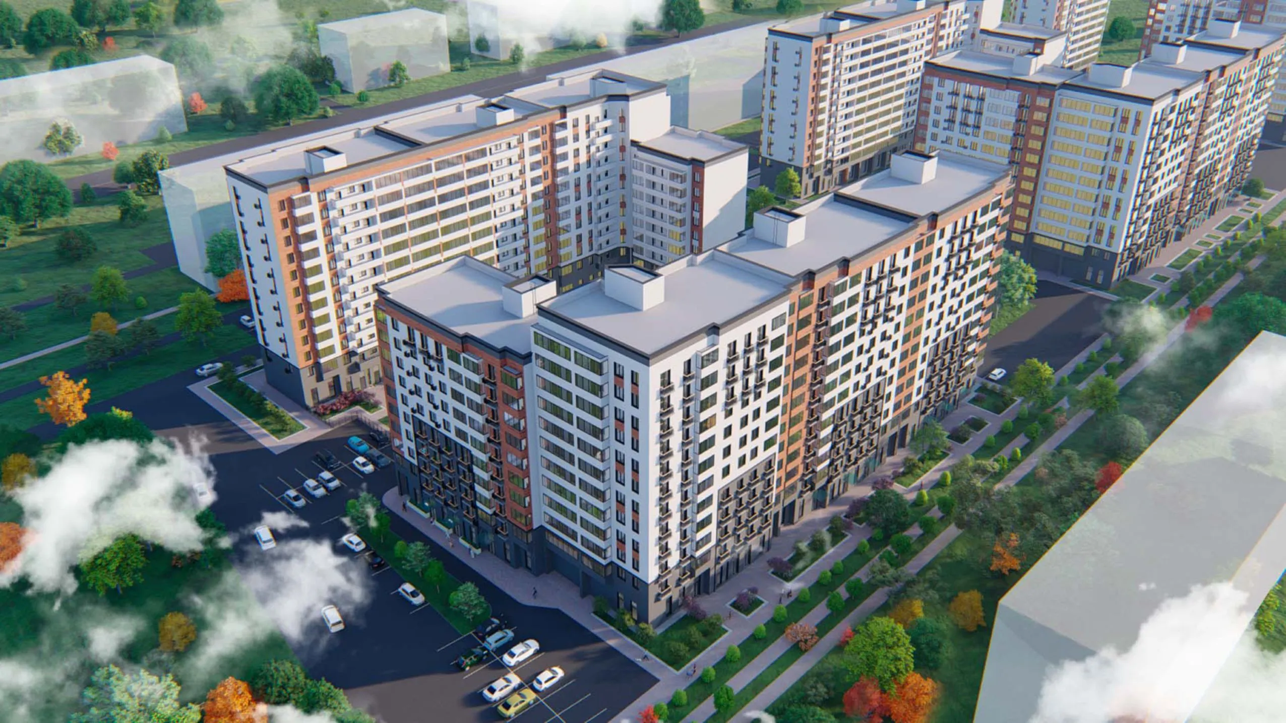 Фото квартиры в ЖК Микрорайон КЕНОН РИВЬЕРА ПАРК