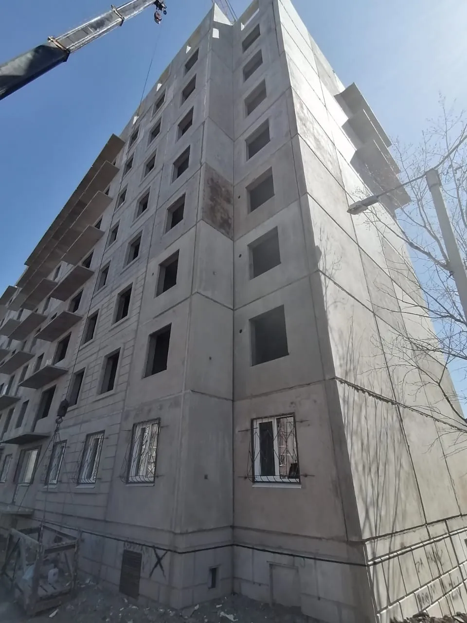 ЖК Дом в 6 мкр по пр Фадеева ход строительства