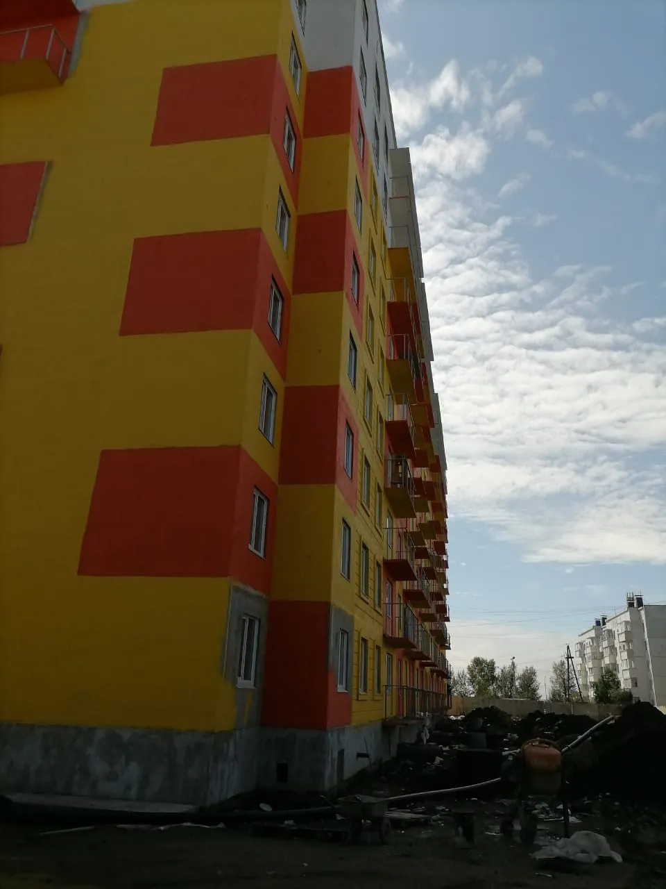 ЖК Дом в 6 мкр по пр Фадеева ход строительства