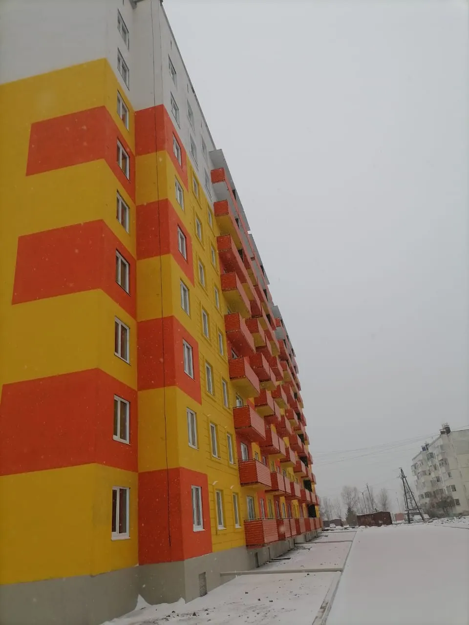 ЖК Дом в 6 мкр по пр Фадеева ход строительства