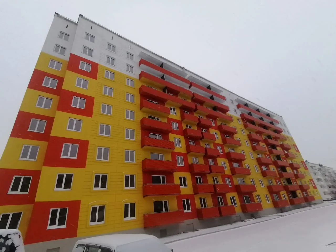 ЖК Дом в 6 мкр по пр Фадеева ход строительства