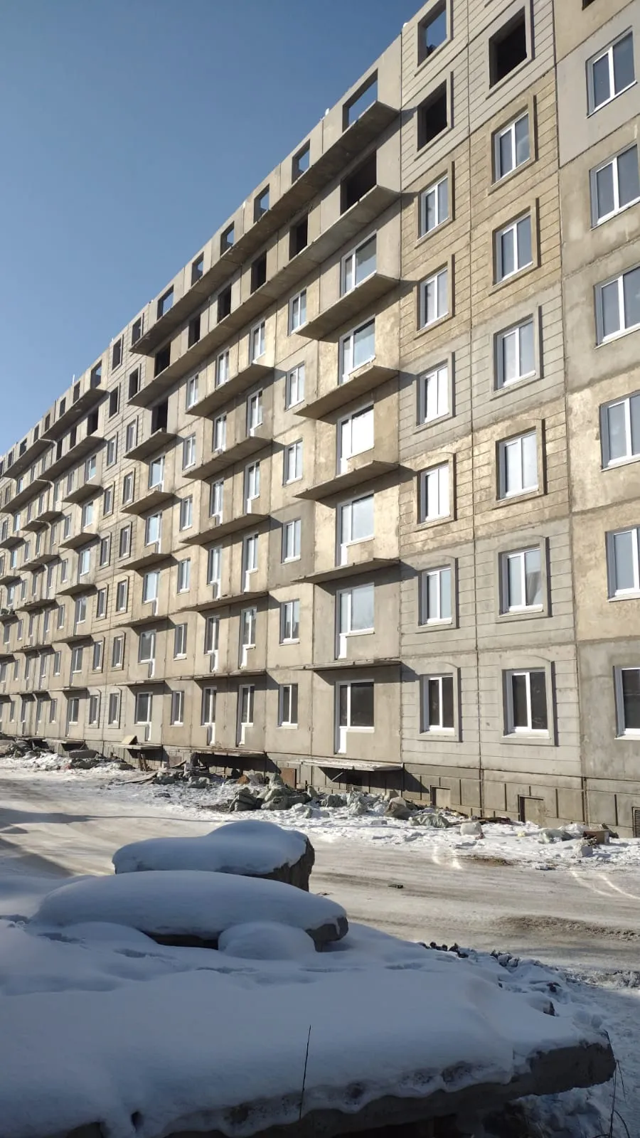 ЖК Дом в 6 мкр по пр Фадеева ход строительства