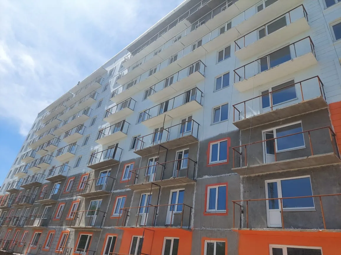 ЖК Дом в 6 мкр по пр Фадеева ход строительства