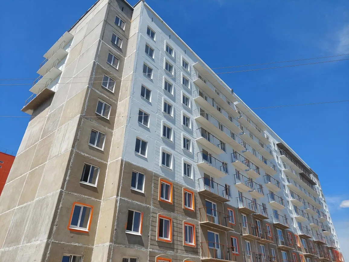ЖК Дом в 6 мкр по пр Фадеева ход строительства