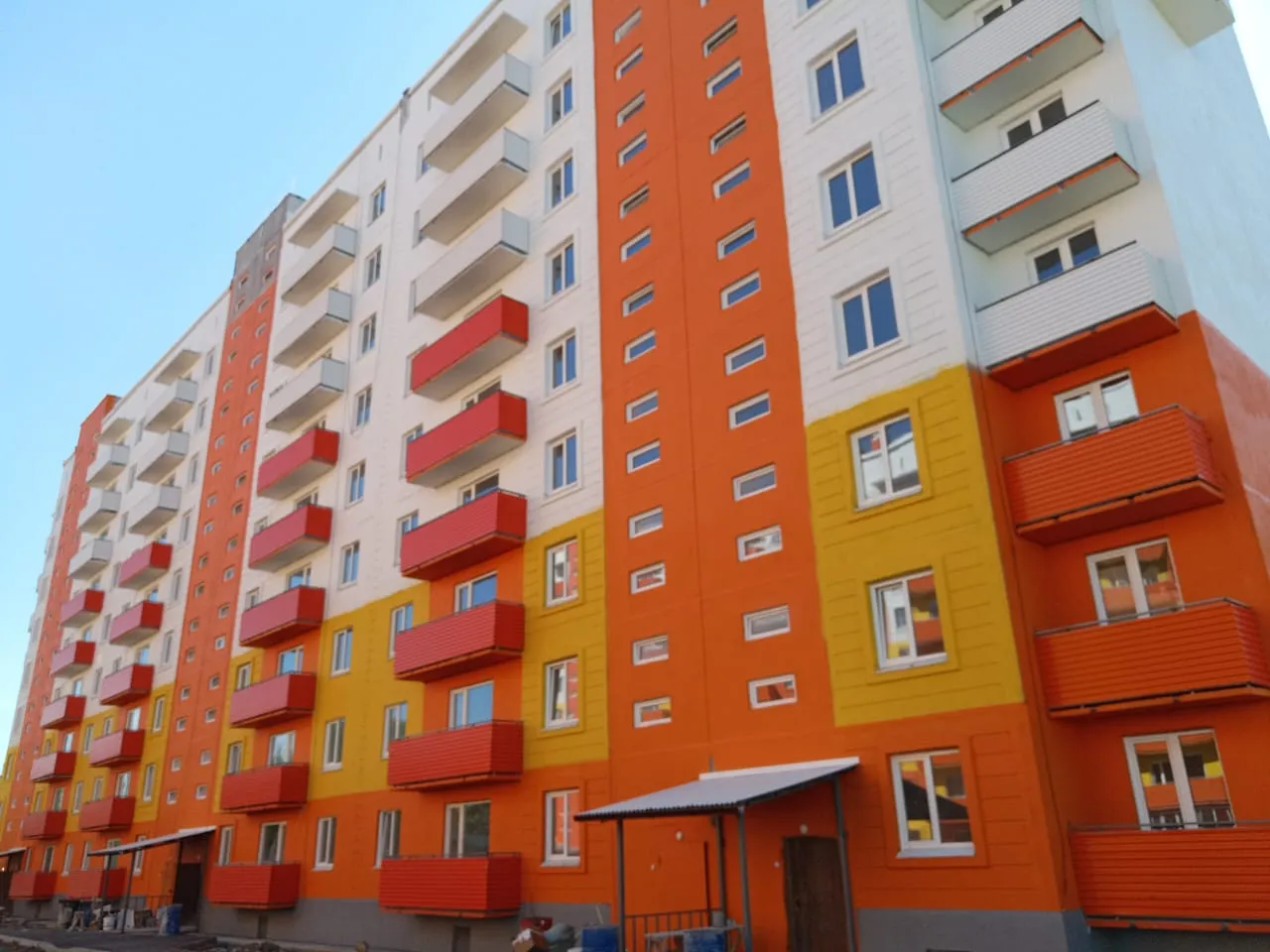 ЖК Дом в 6 мкр по пр Фадеева ход строительства