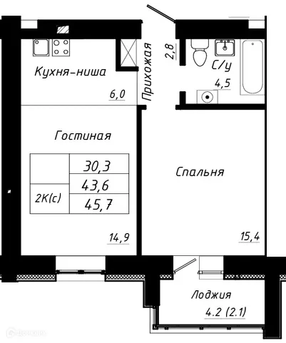 Фото квартиры в ЖК ПРАЙМ