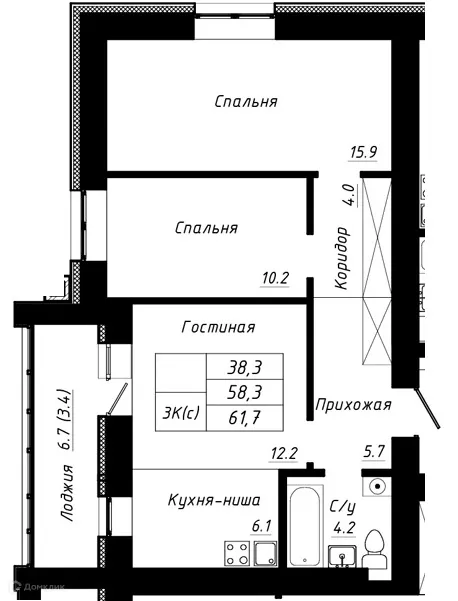 Фото квартиры в ЖК ПРАЙМ