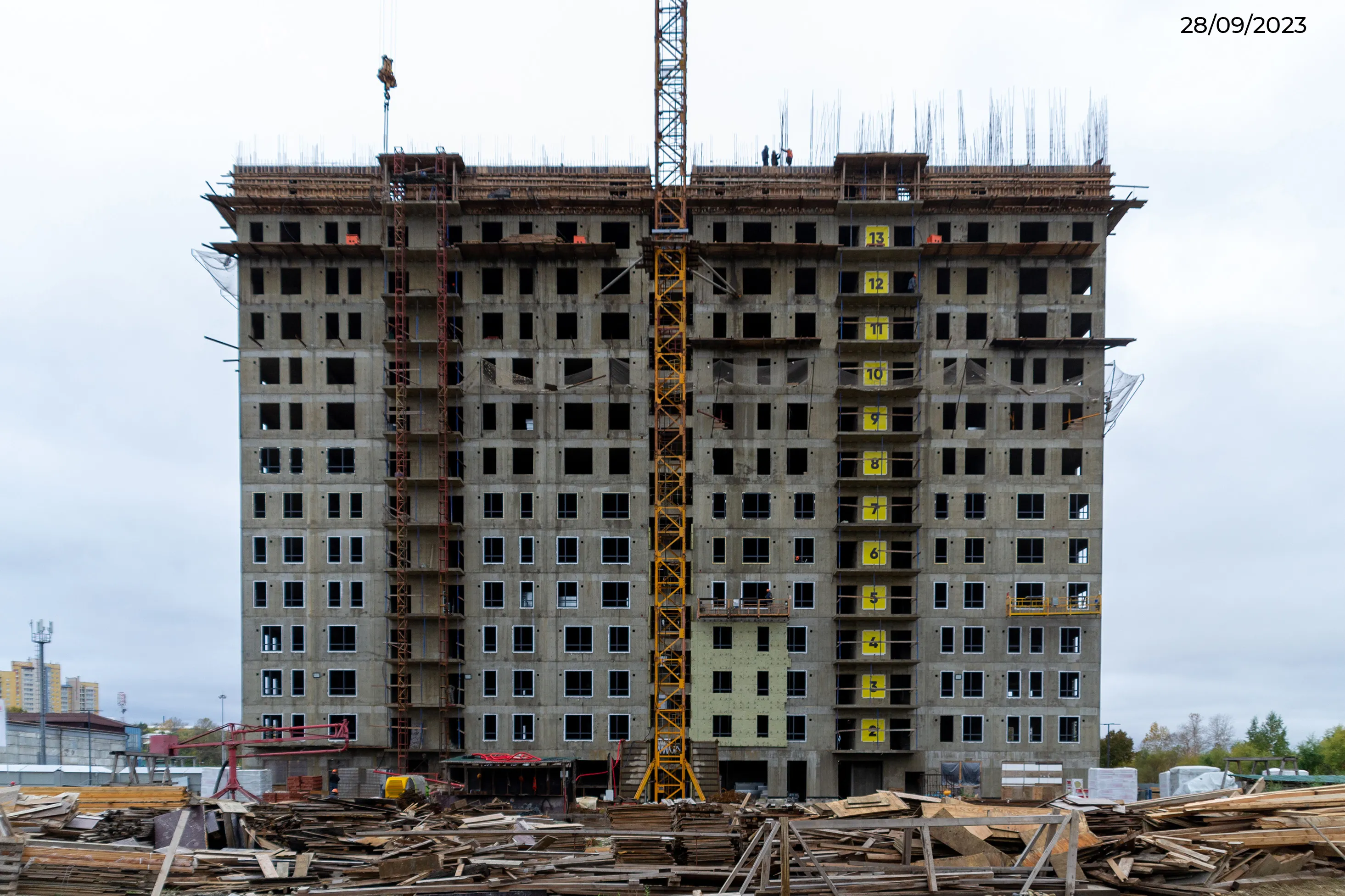 ЖК "Zaton (Затон)" ход строительства