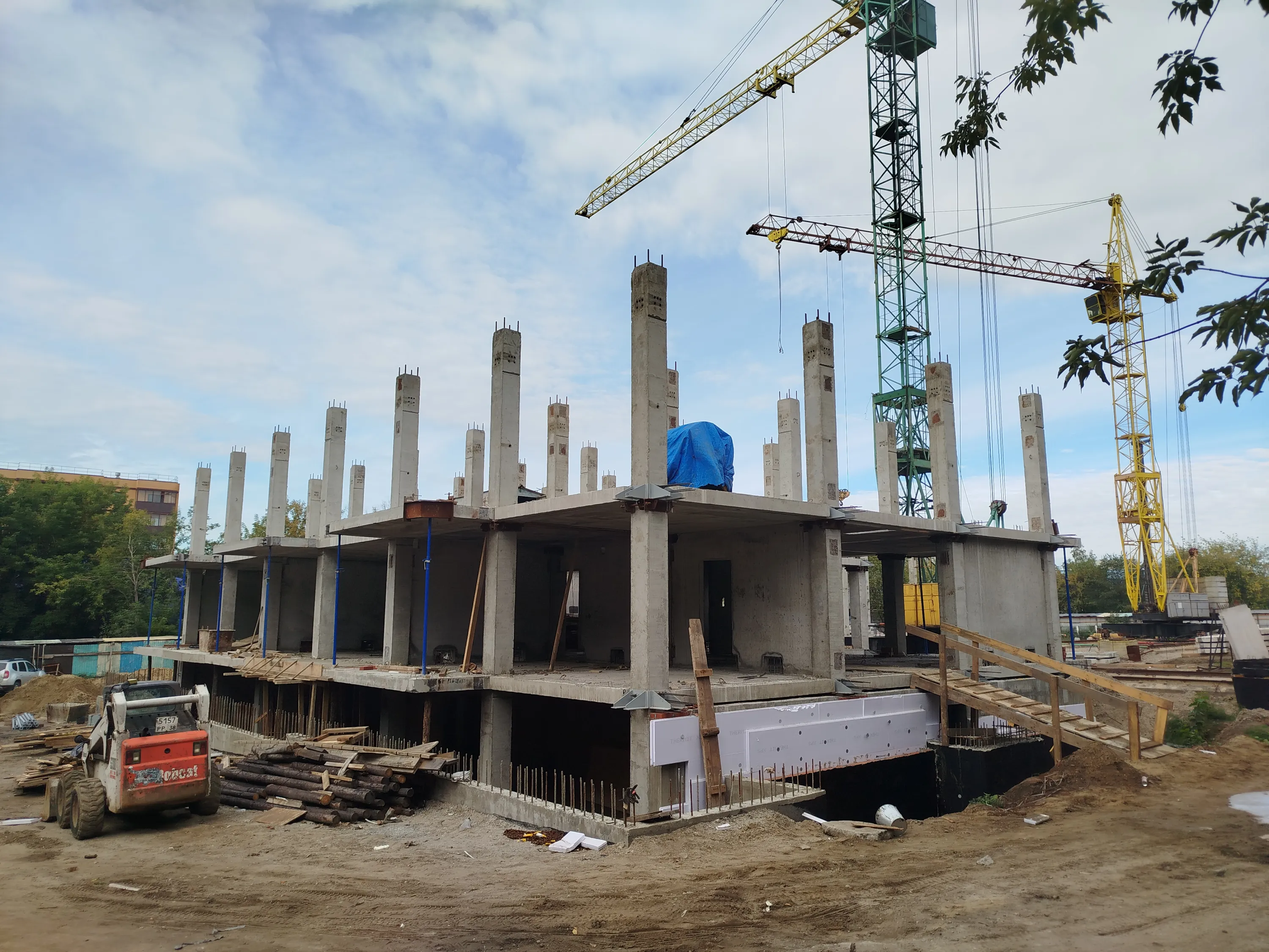 ЖК ИРКУТ (ЖК ИРКУТ) ход строительства