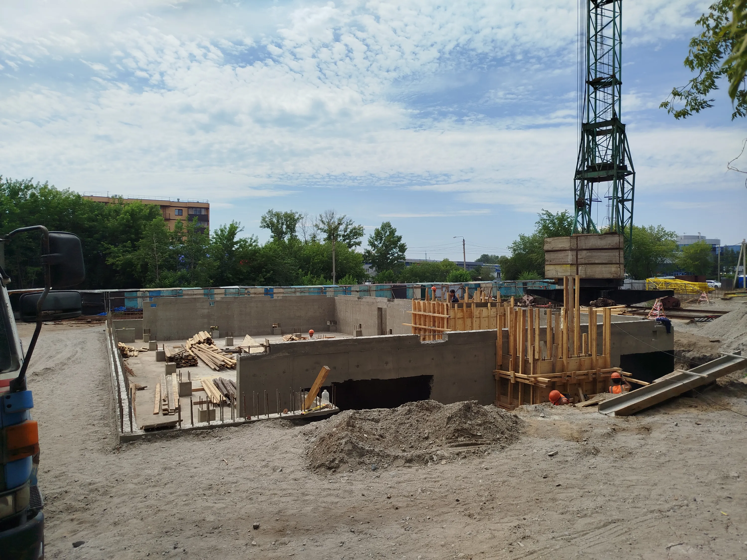 ЖК ИРКУТ (ЖК ИРКУТ) ход строительства