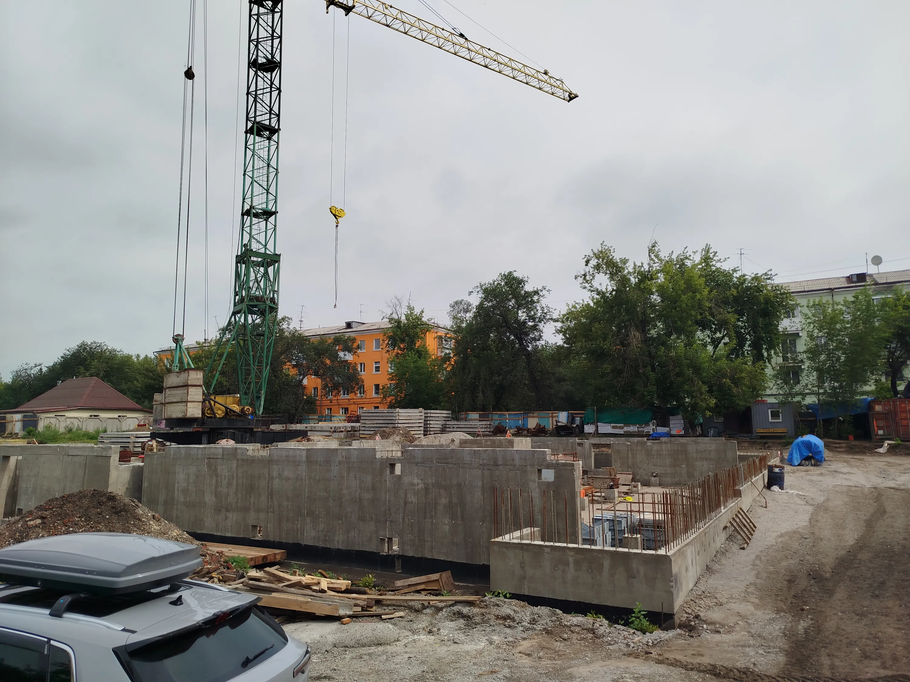 ЖК ИРКУТ (ЖК ИРКУТ) ход строительства