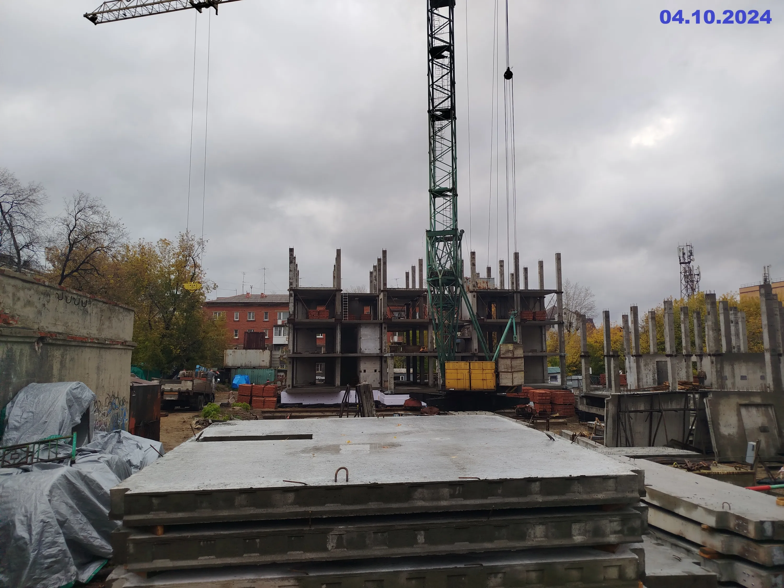 ЖК ИРКУТ (ЖК ИРКУТ) ход строительства