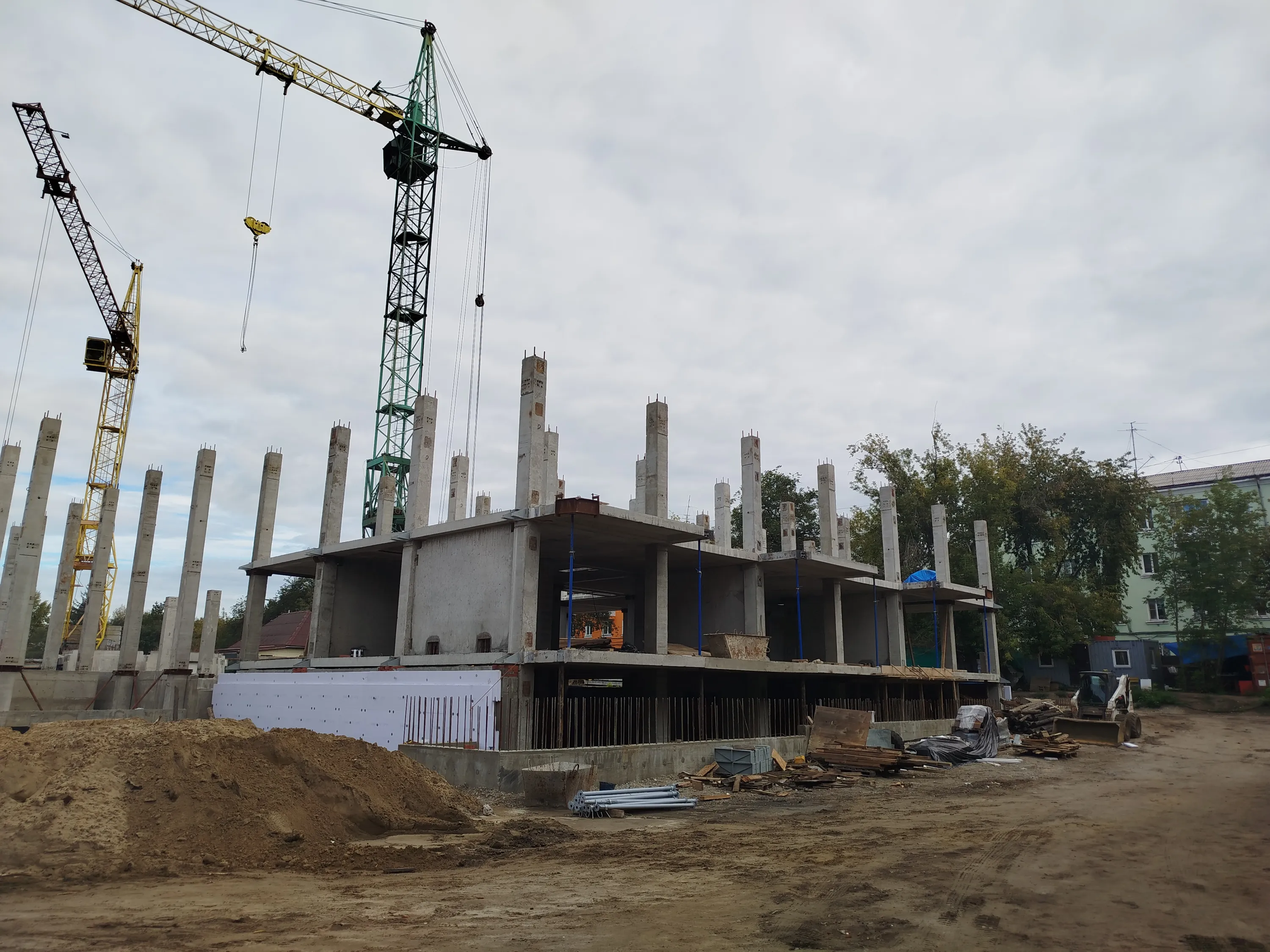 ЖК ИРКУТ (ЖК ИРКУТ) ход строительства