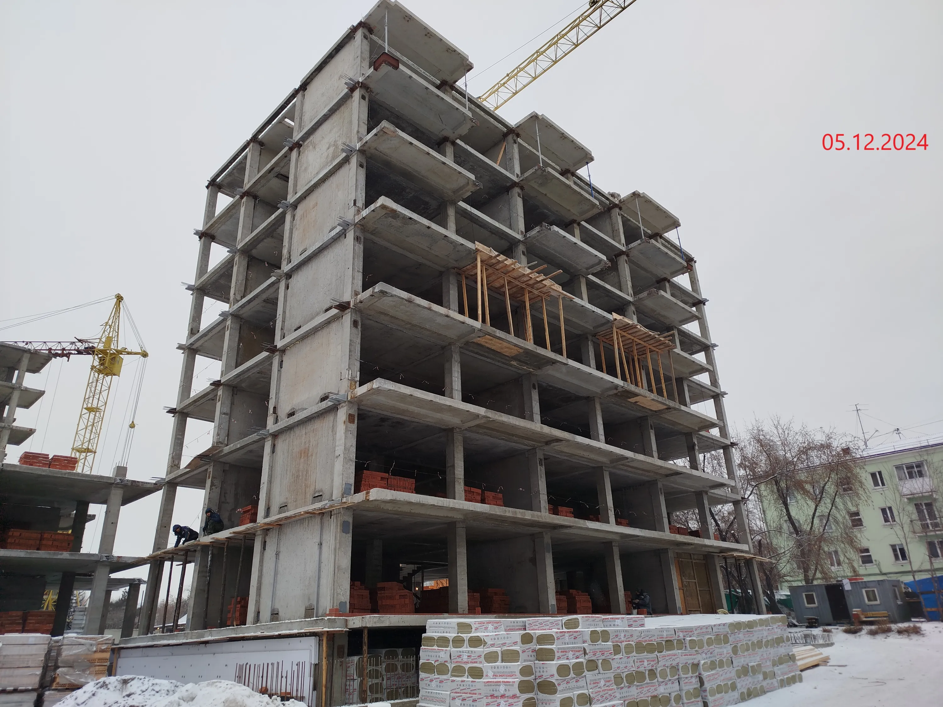 ЖК ИРКУТ (ЖК ИРКУТ) ход строительства