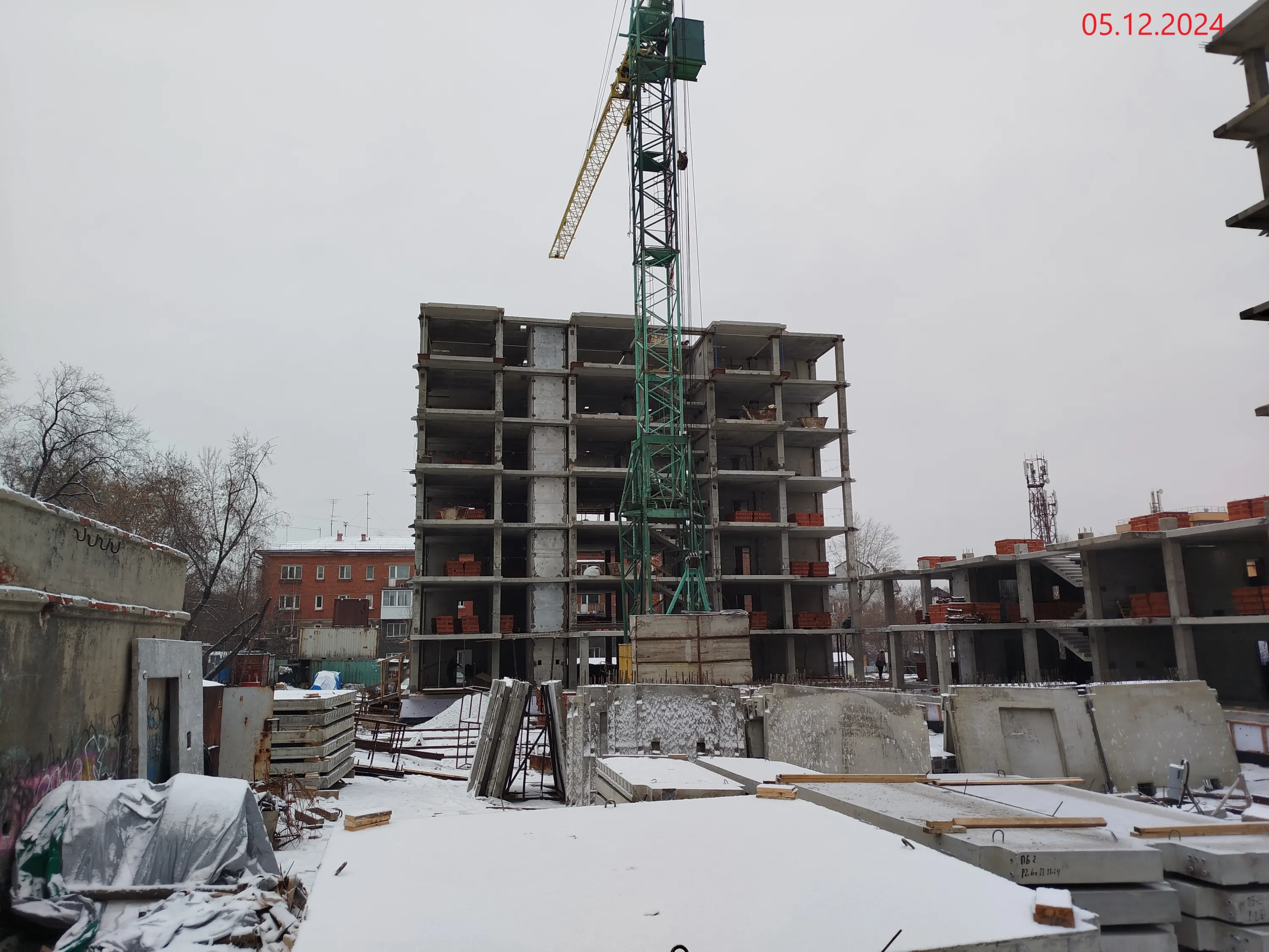 ЖК ИРКУТ (ЖК ИРКУТ) ход строительства