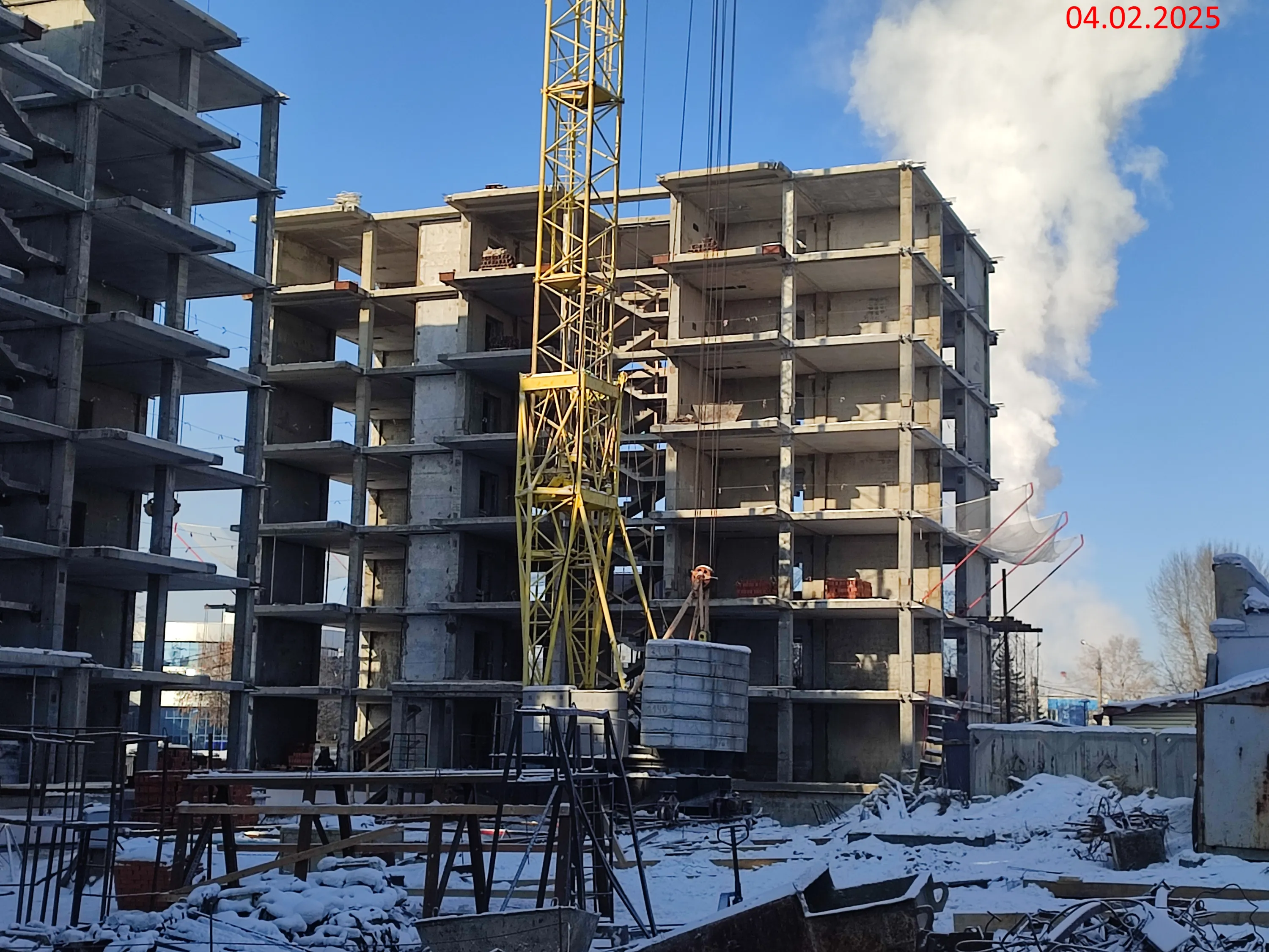 ЖК ИРКУТ (ЖК ИРКУТ) ход строительства