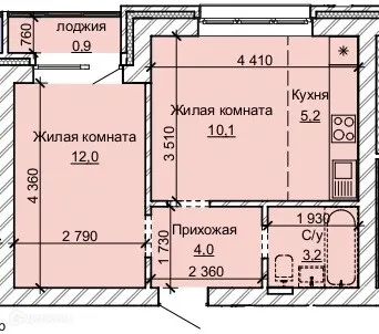 Фото квартиры в ЖК Карамель