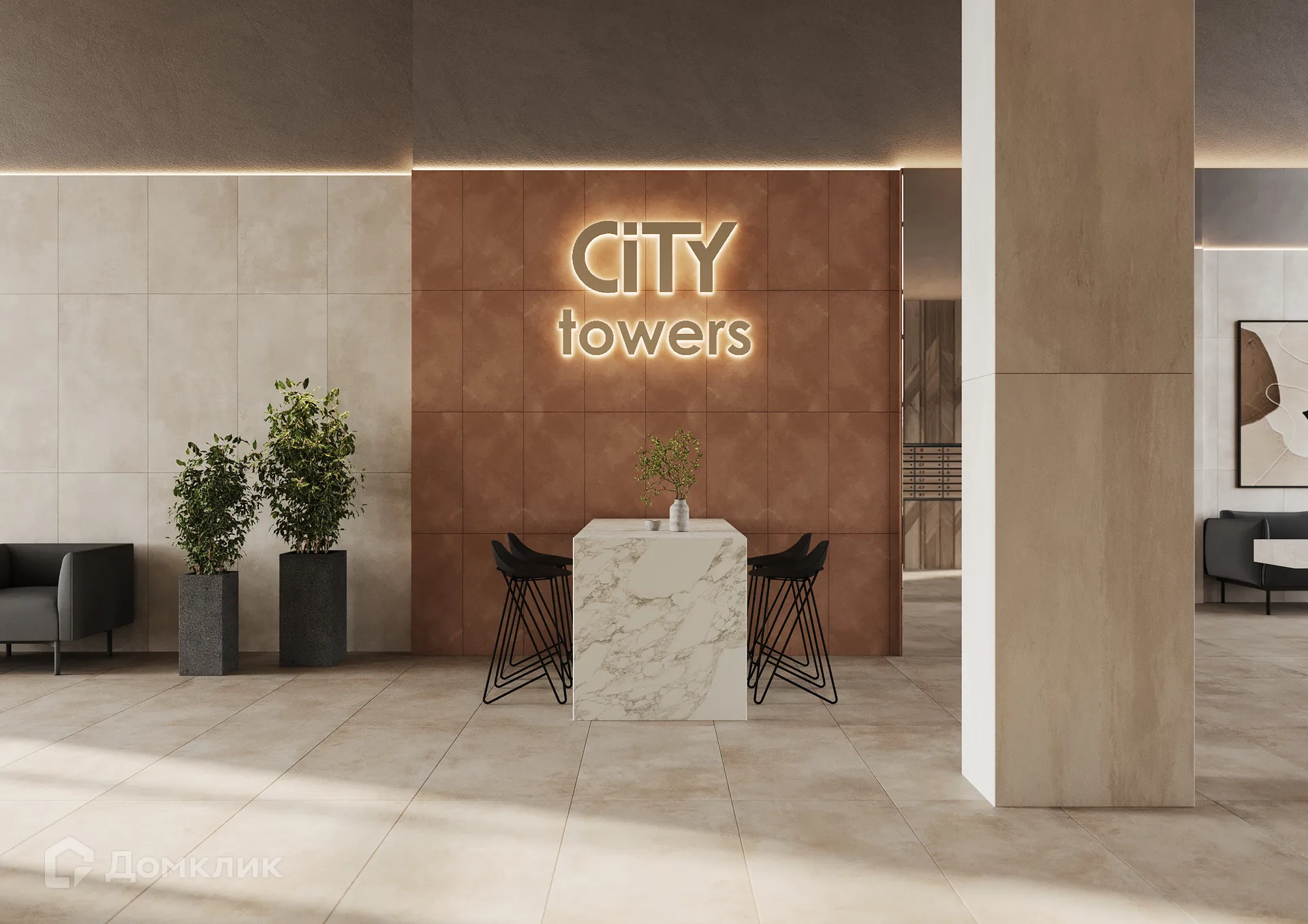 Фото квартиры в ЖК City Towers (Сити Тауэрс)