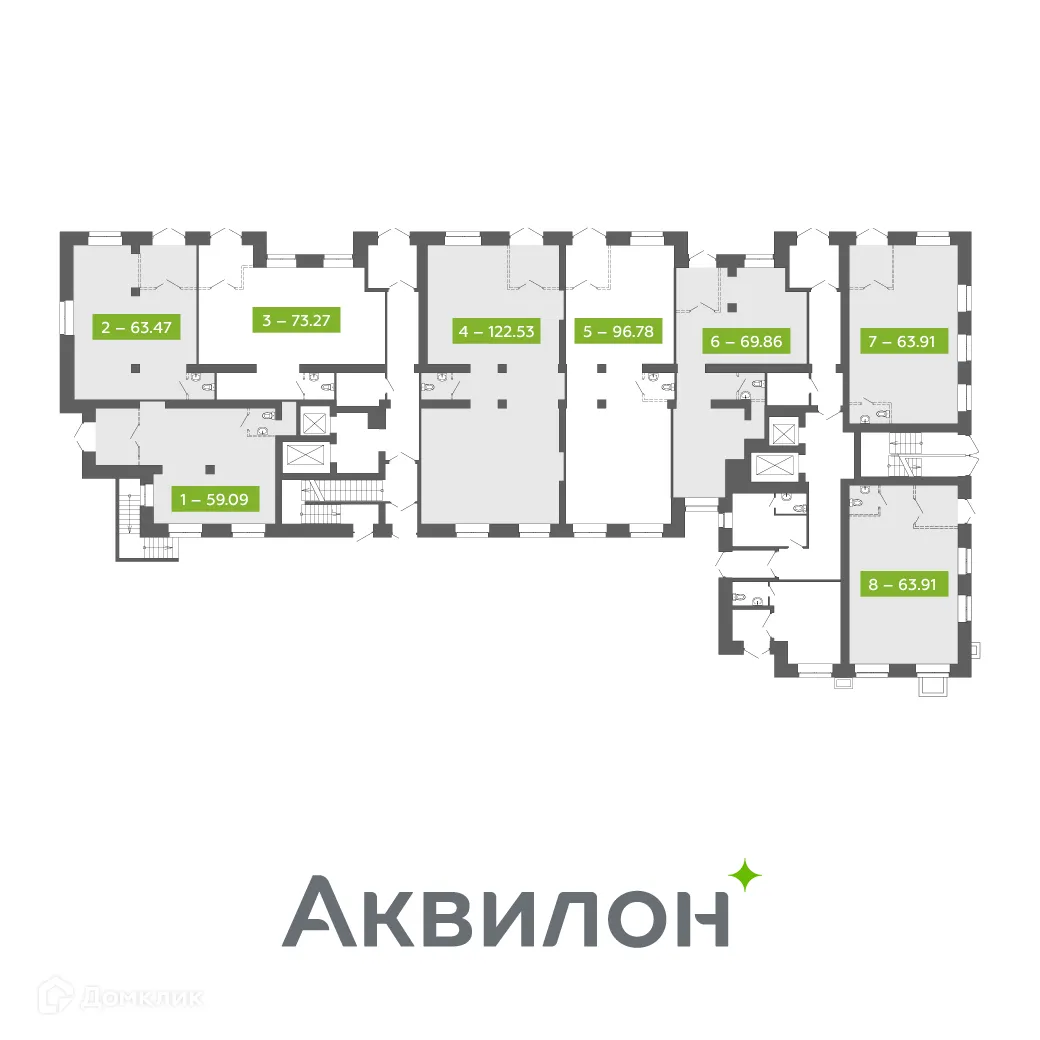 Фото квартиры в ЖК River Park-2 (Ривер Парк-2)