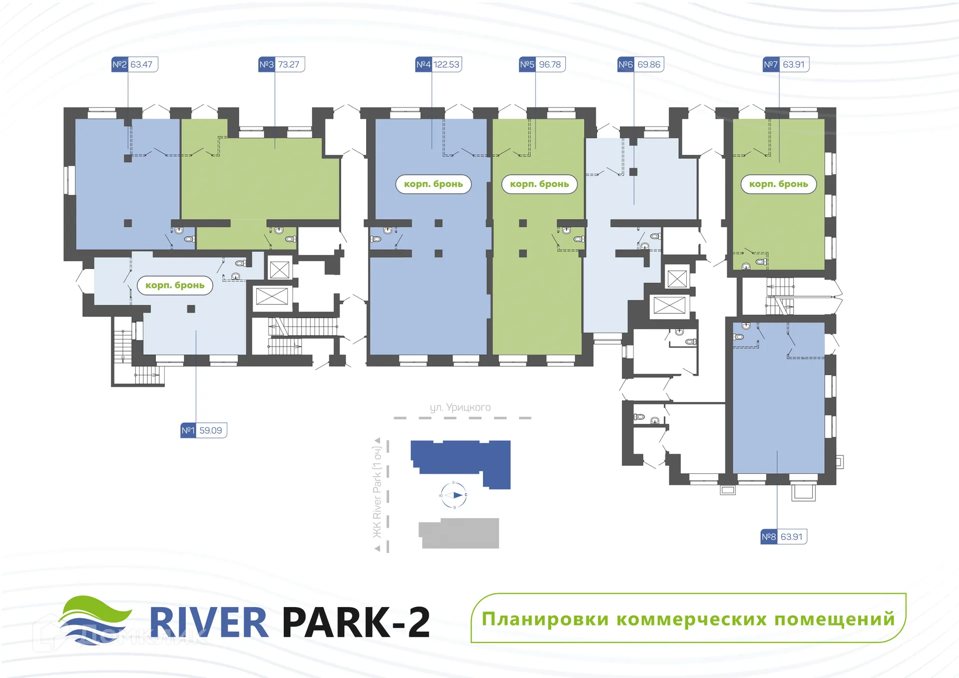 Фото квартиры в ЖК River Park-2 (Ривер Парк-2)