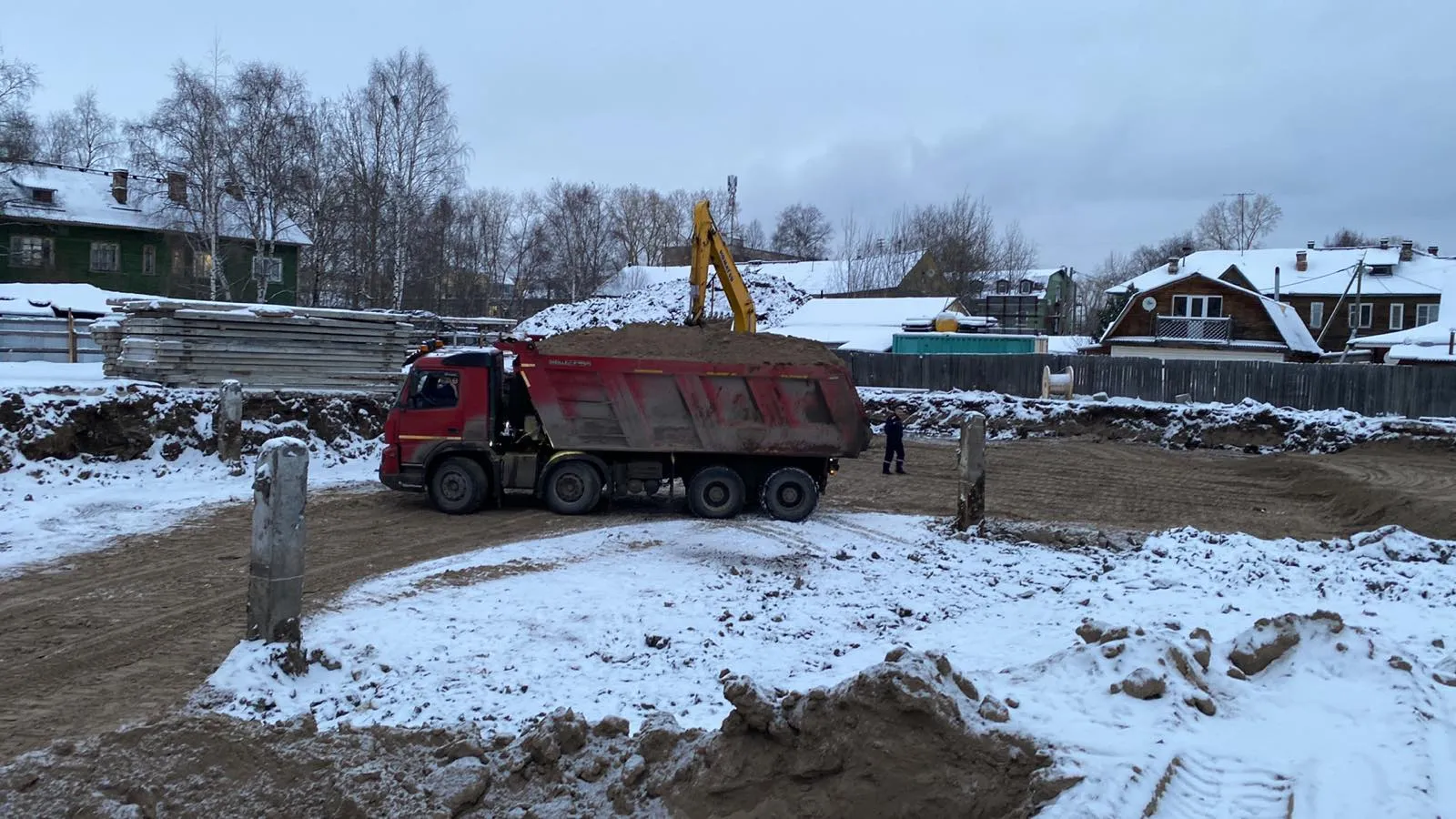 ЖК Красноармейский ход строительства