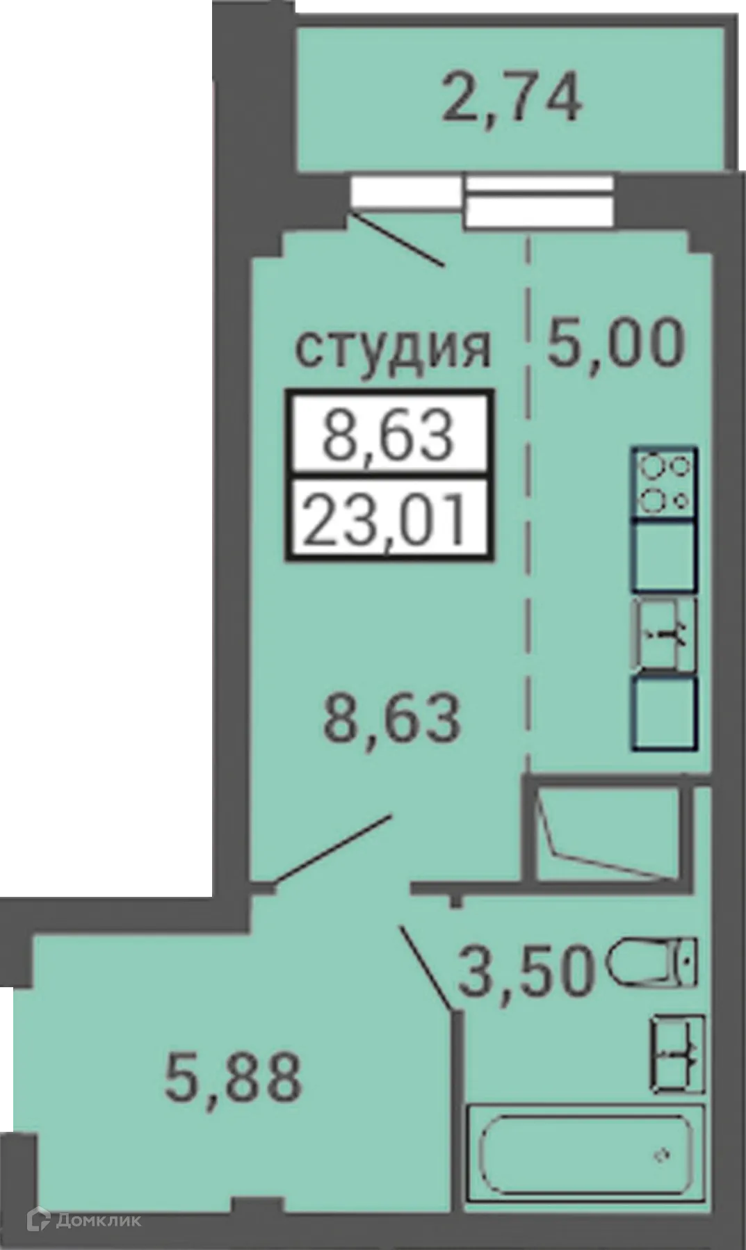 Фото квартиры в ЖК СТЕЛС