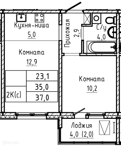 Фото квартиры в ЖК ПРАЙМ