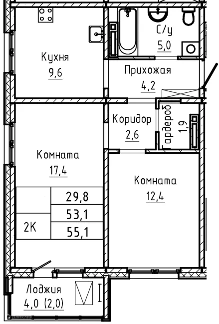 Фото квартиры в ЖК ПРАЙМ