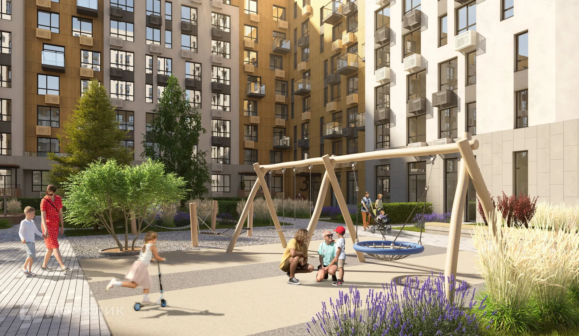 Фото квартиры в ЖК Жилой район Зеленые кварталы