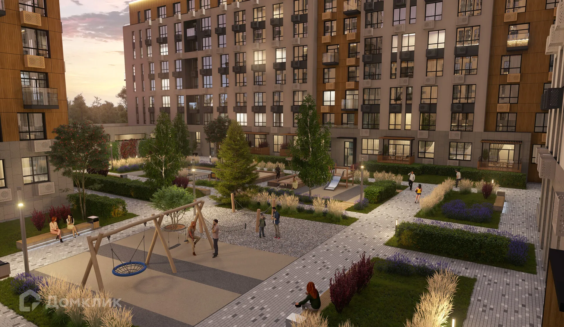 Фото квартиры в ЖК Жилой район Зеленые кварталы