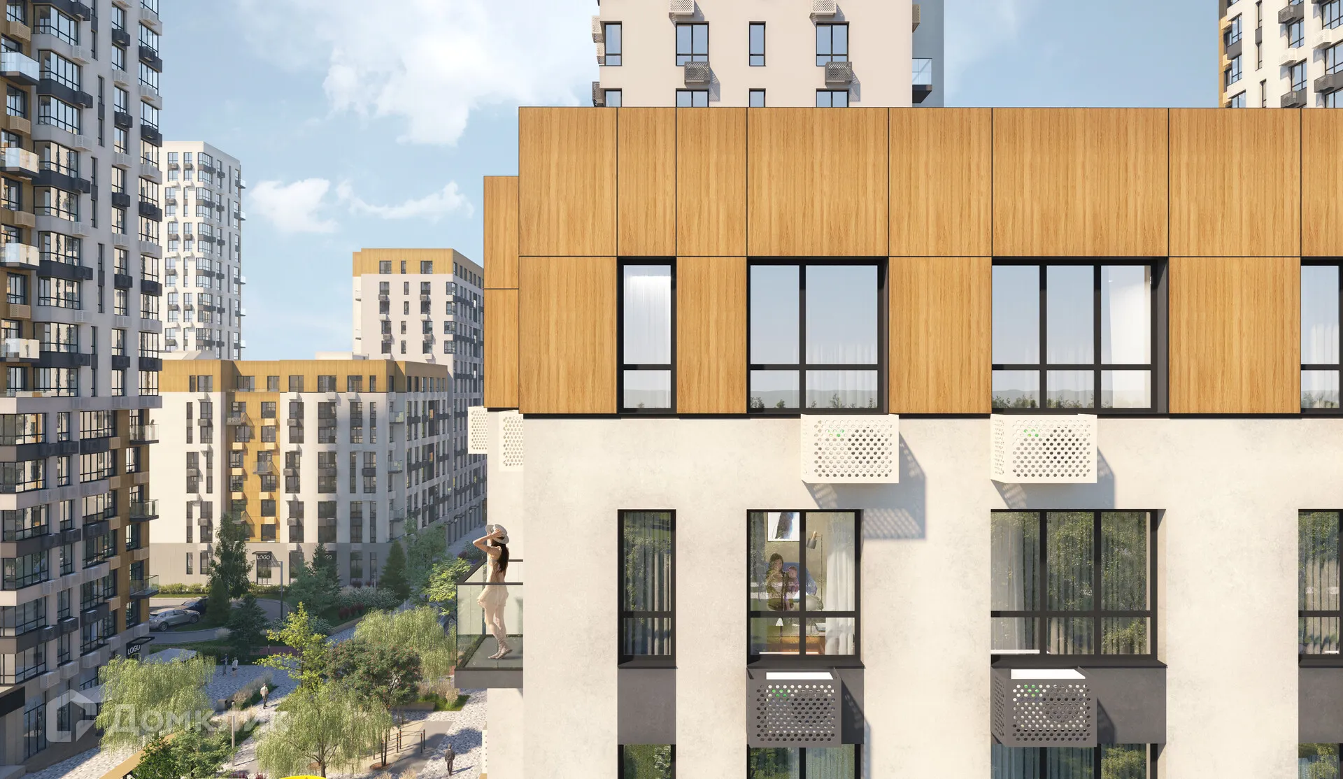 Фото квартиры в ЖК Жилой район Зеленые кварталы