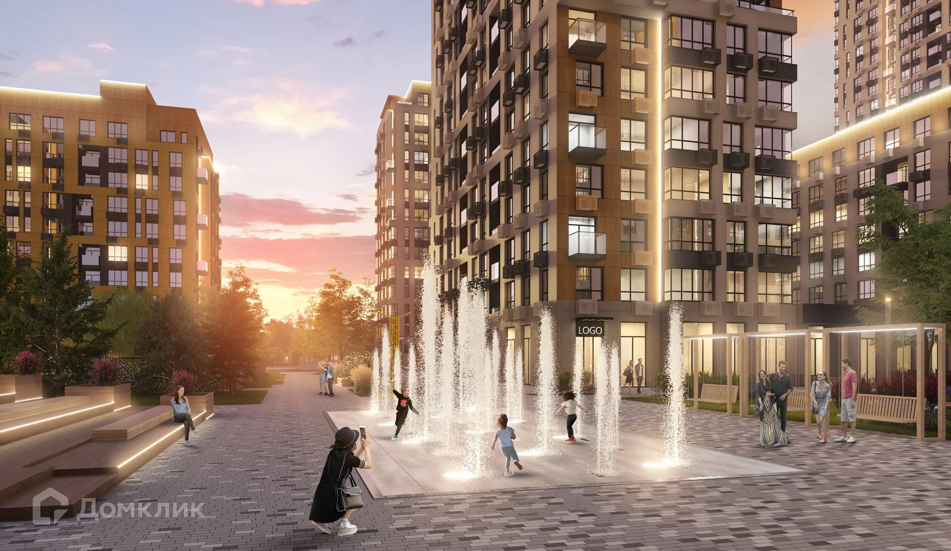 Фото квартиры в ЖК Жилой район Зеленые кварталы