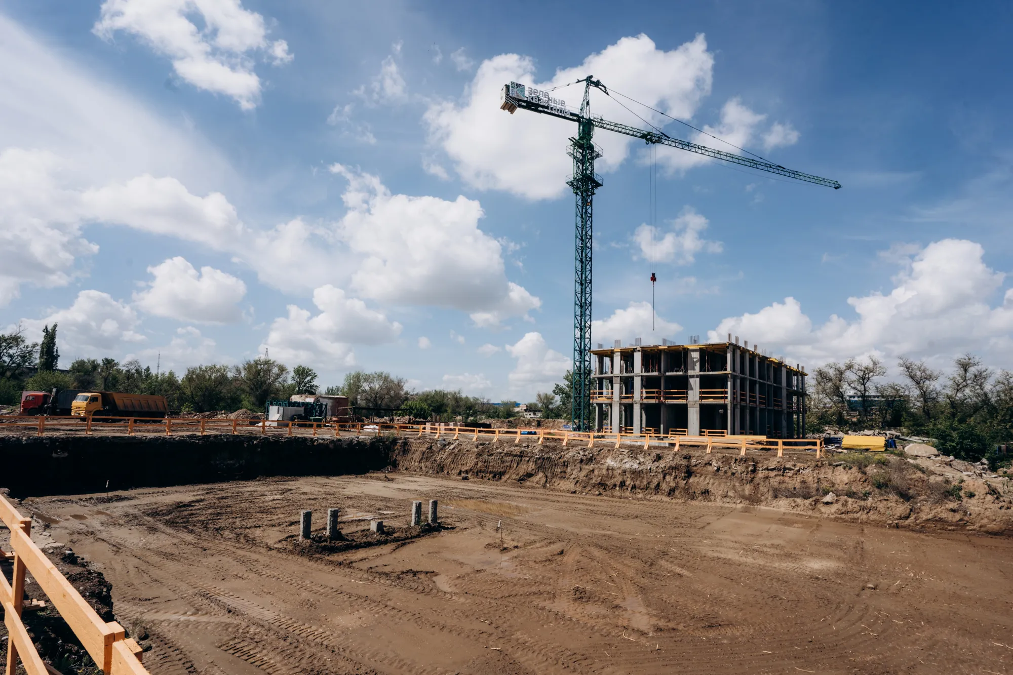 ЖК Жилой район Зеленые кварталы ход строительства