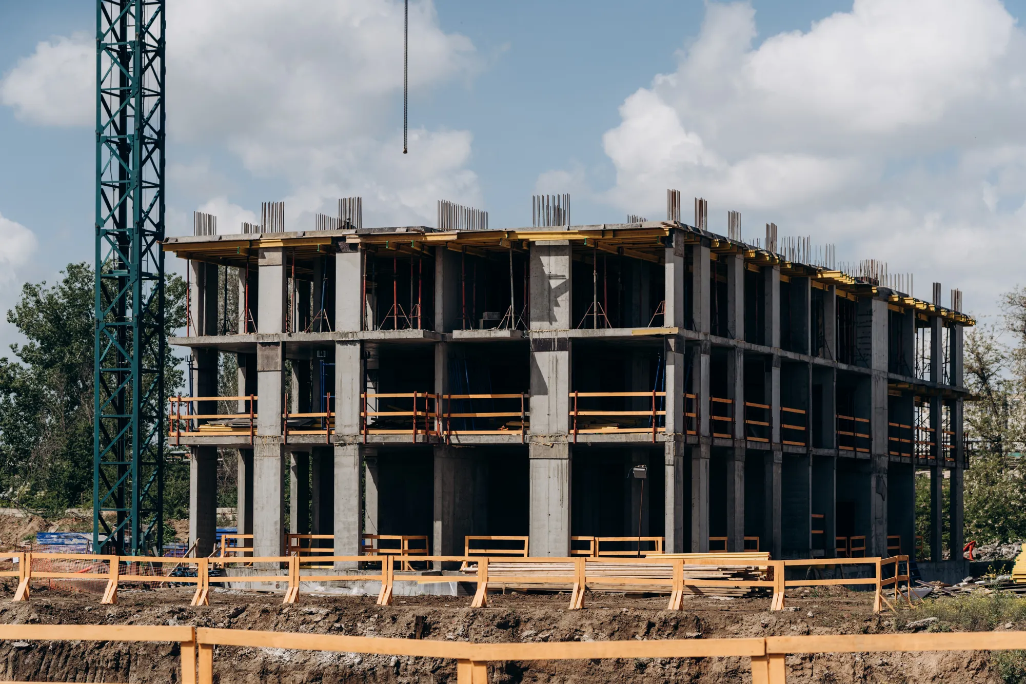 ЖК Жилой район Зеленые кварталы ход строительства