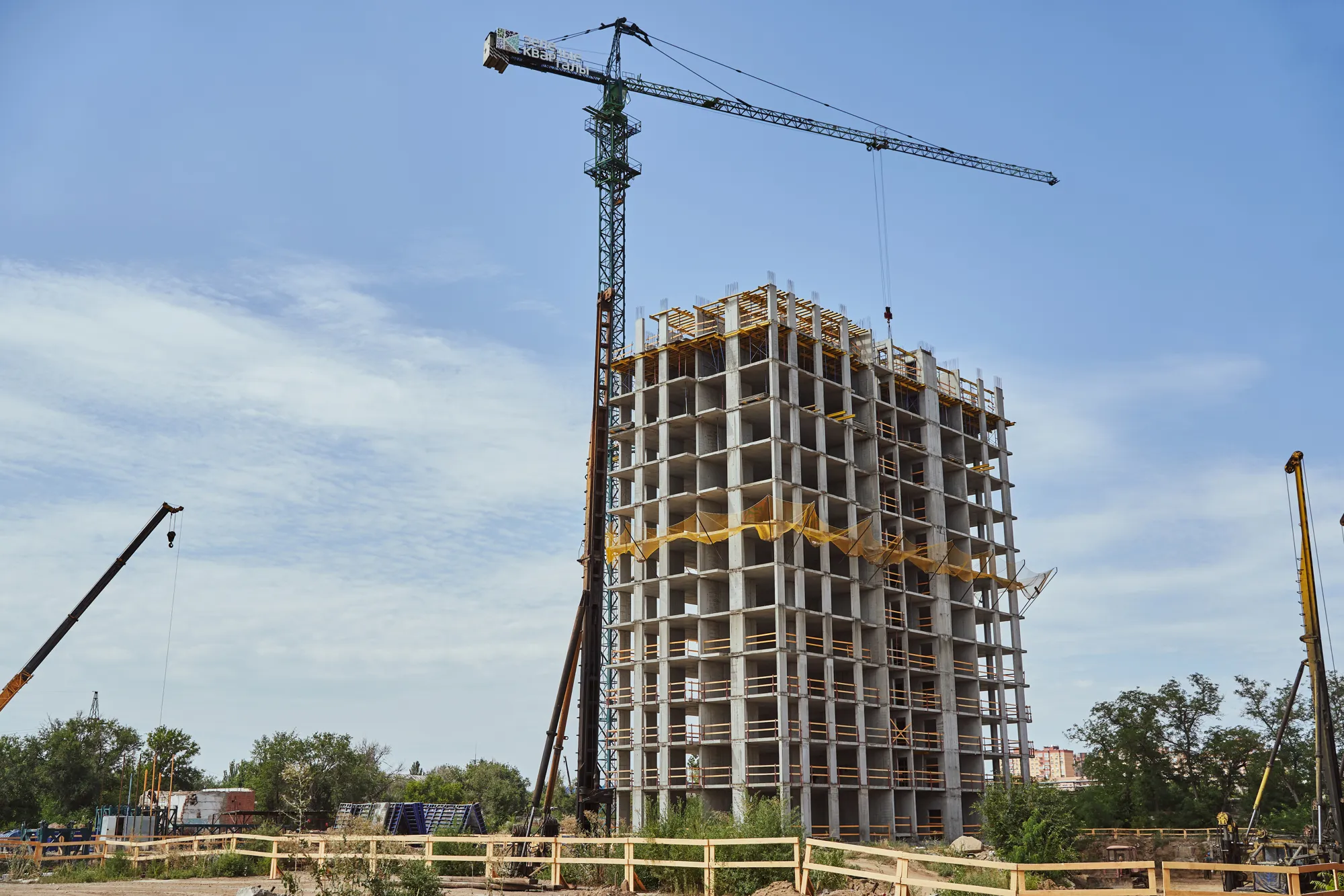 ЖК Жилой район Зеленые кварталы ход строительства