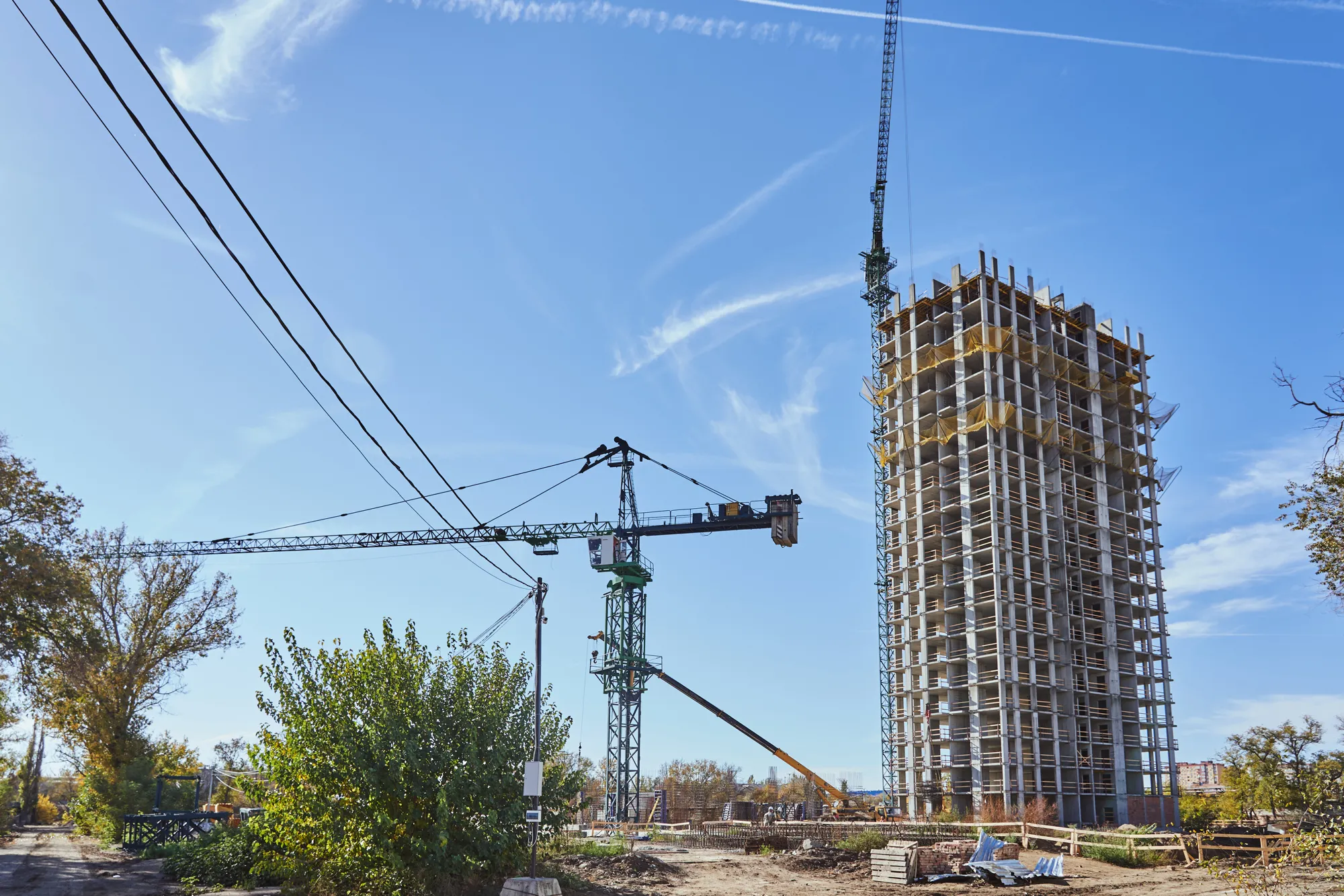 ЖК Жилой район Зеленые кварталы ход строительства