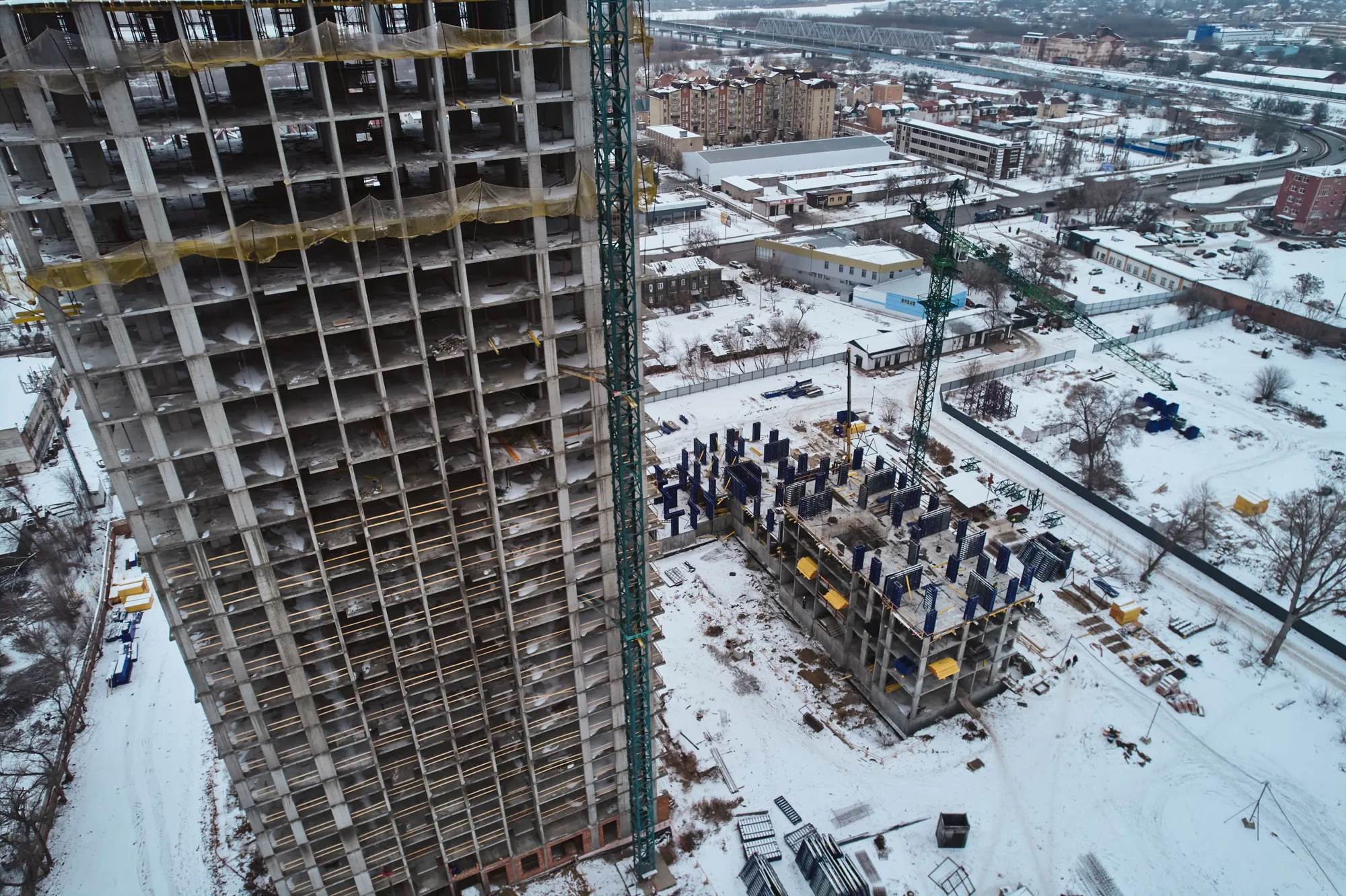 ЖК Жилой район Зеленые кварталы ход строительства