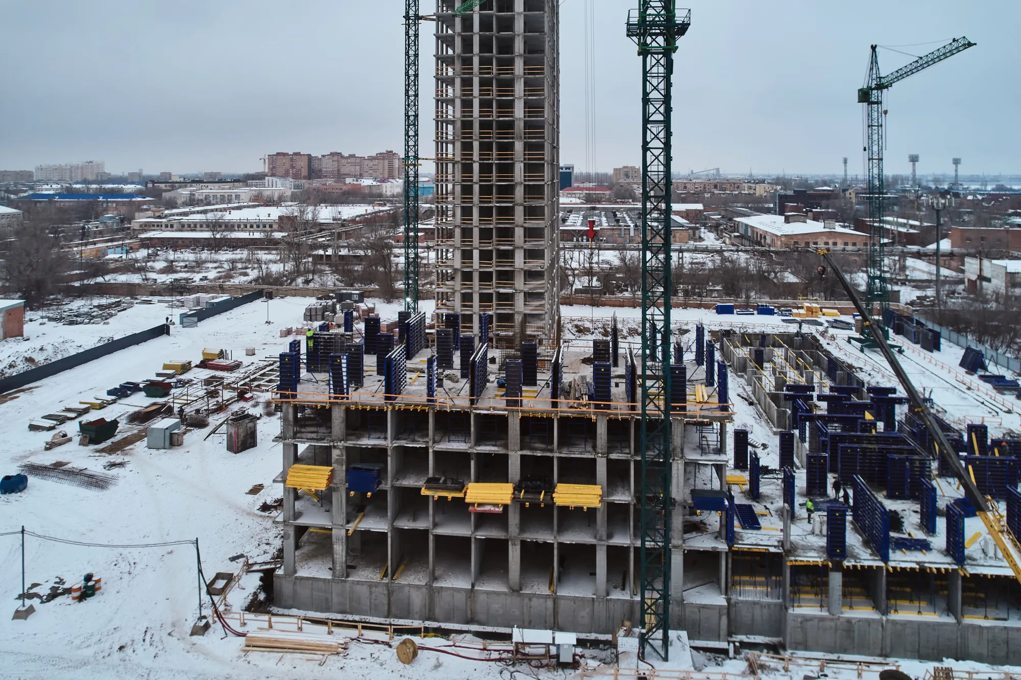 ЖК Жилой район Зеленые кварталы ход строительства