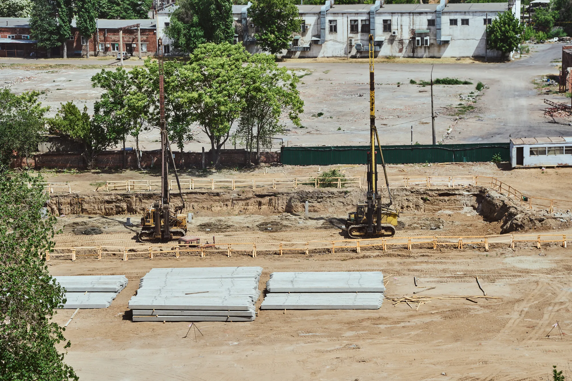 ЖК Жилой район Зеленые кварталы ход строительства