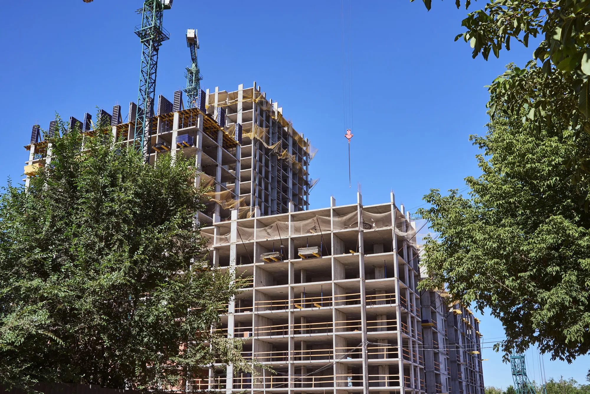 ЖК Жилой район Зеленые кварталы ход строительства