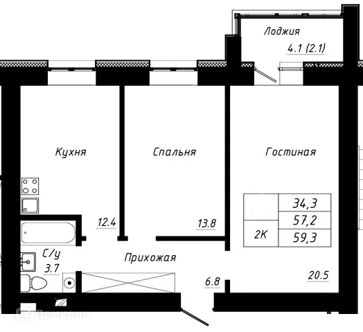 Фото квартиры в ЖК ПРАЙМ