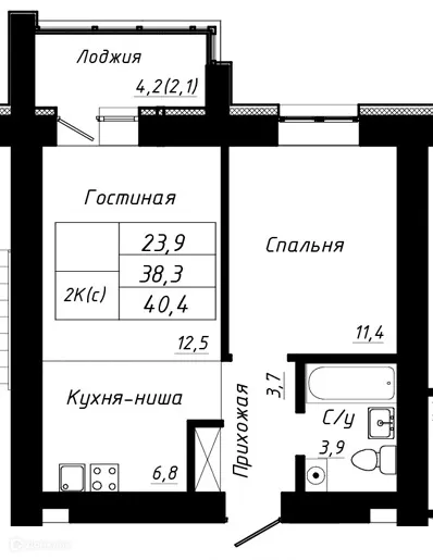 Фото квартиры в ЖК ПРАЙМ