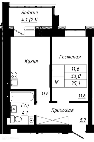 Фото квартиры в ЖК ПРАЙМ