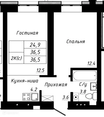 Фото квартиры в ЖК ПРАЙМ