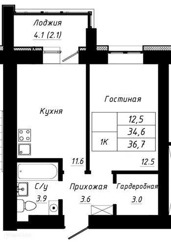 Фото квартиры в ЖК ПРАЙМ